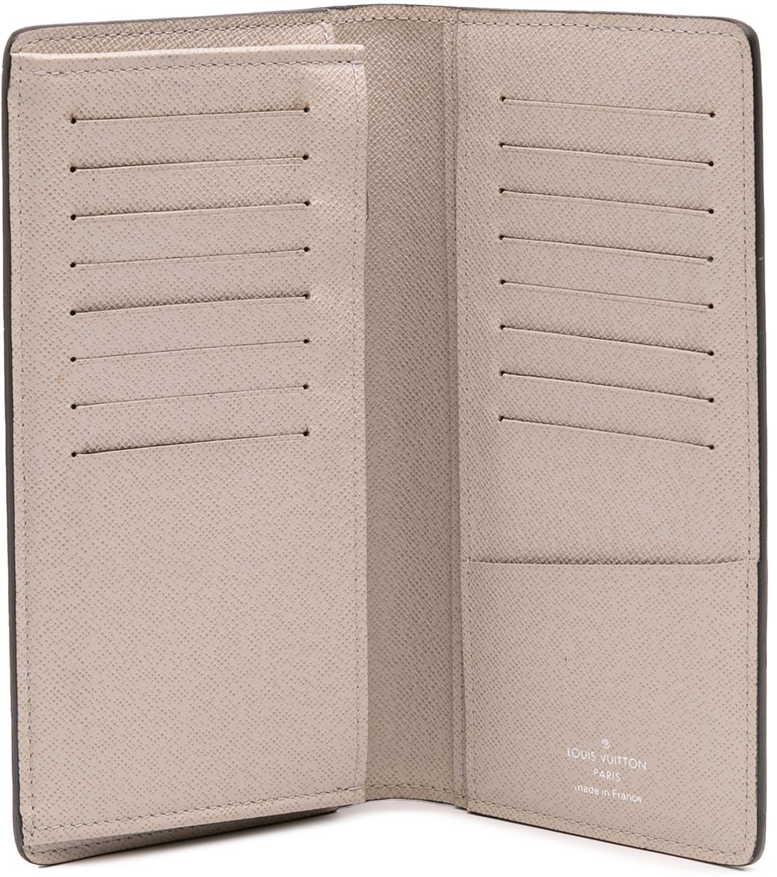 Louis Vuitton Taiga Portefeuille Brazza Bifold Long Wallet Bruin