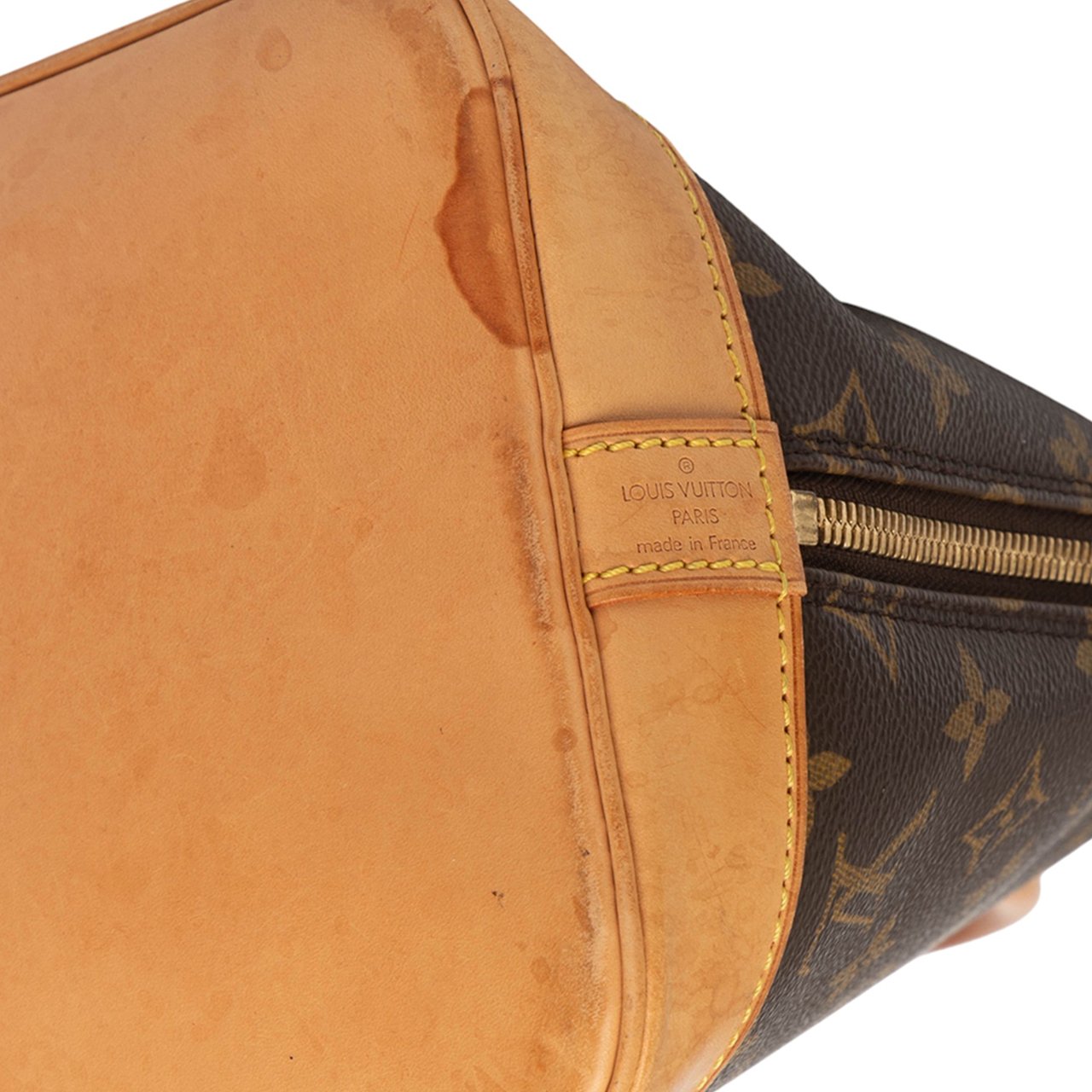 Louis Vuitton Monogram Alma PM Bruin