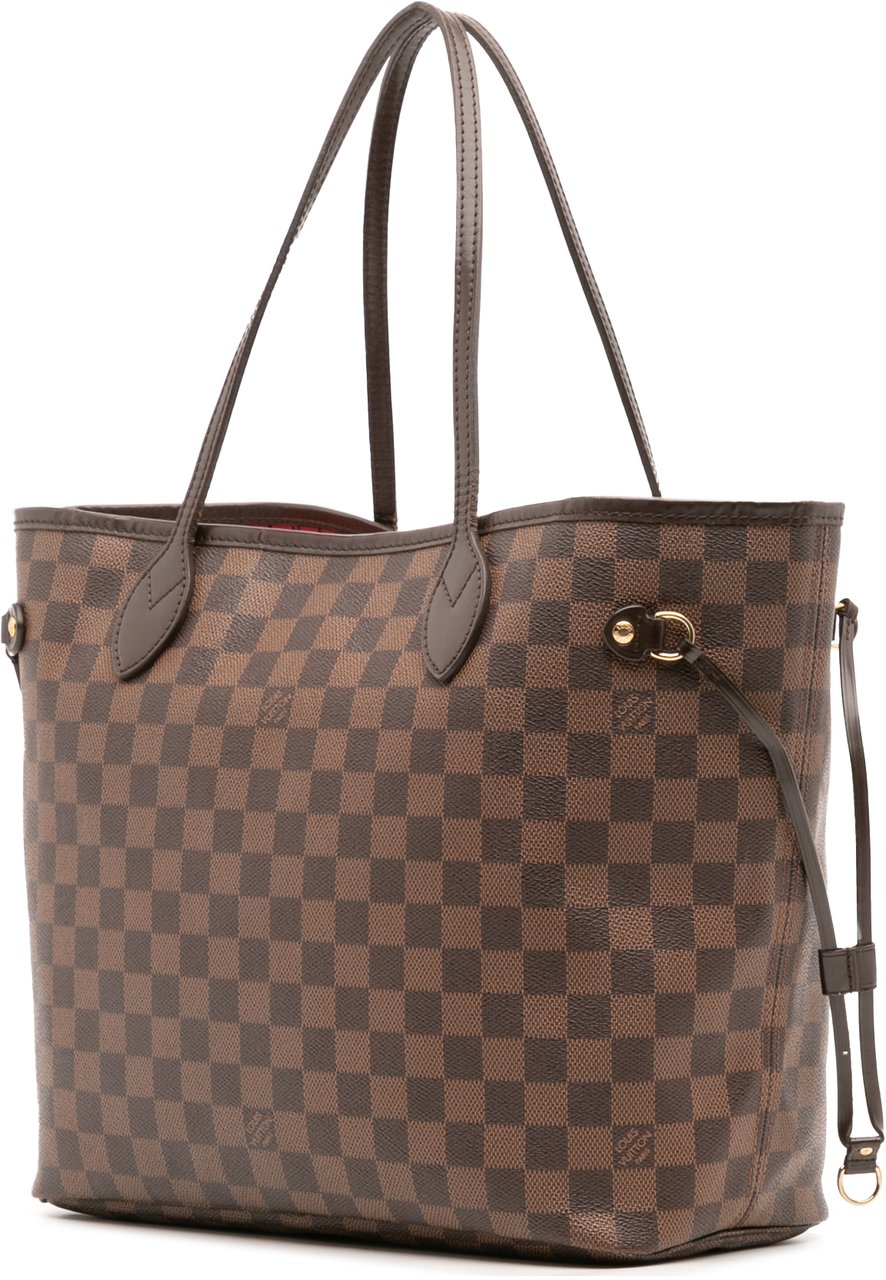 Louis Vuitton Damier Ebene Neverfull MM Bruin