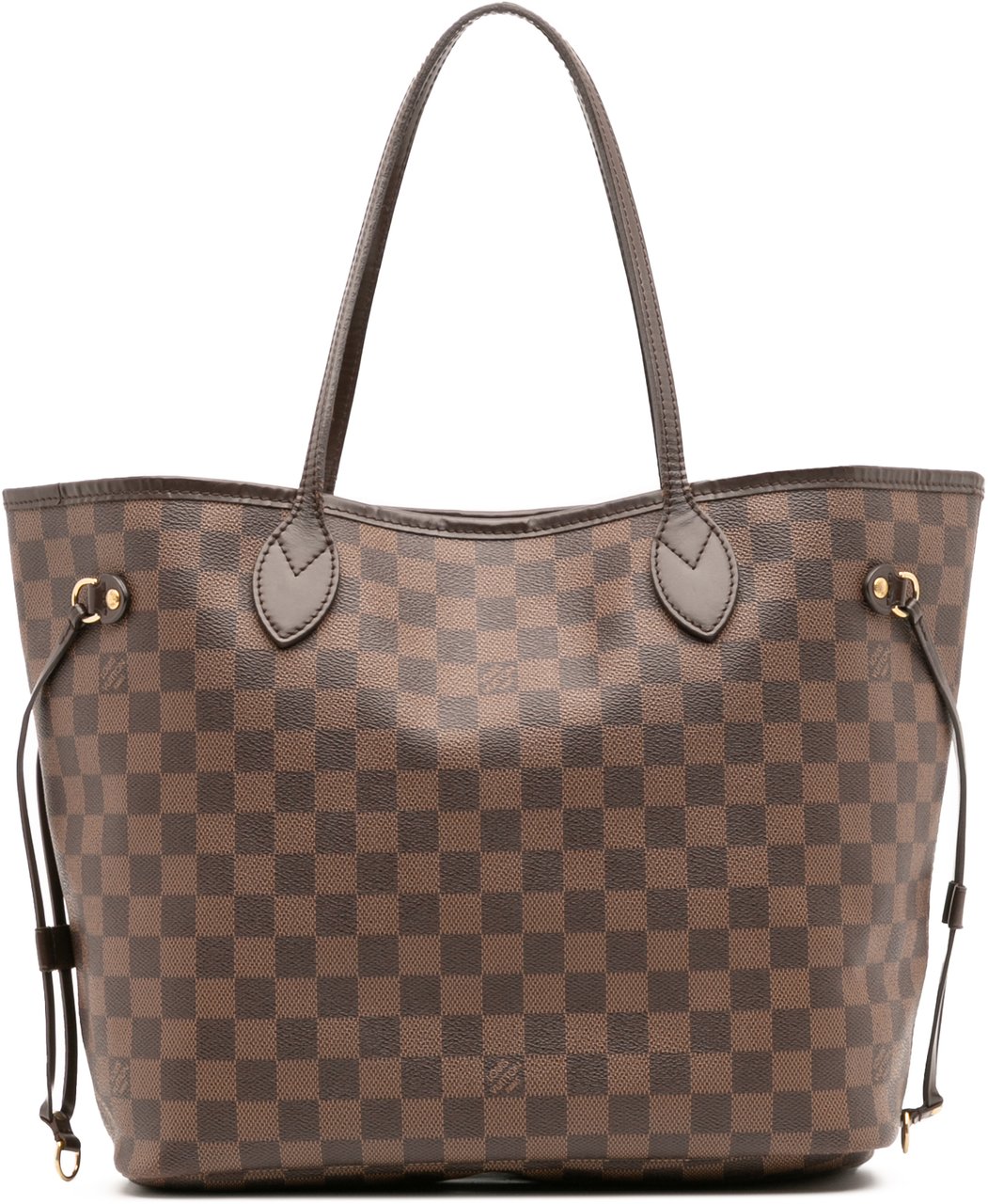Louis Vuitton Damier Ebene Neverfull MM Bruin