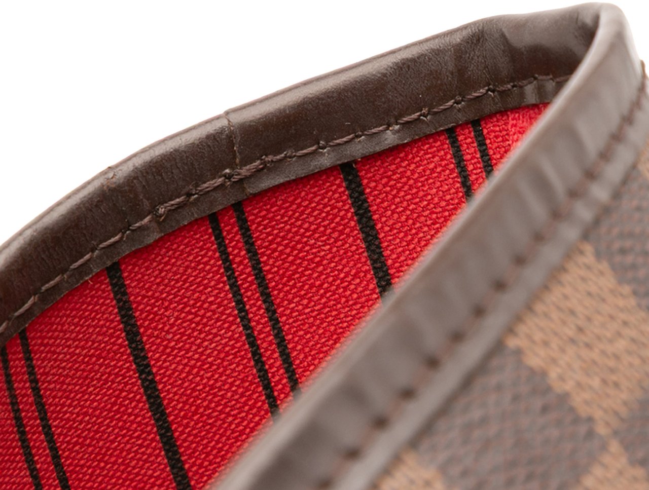 Louis Vuitton Damier Ebene Neverfull MM Bruin