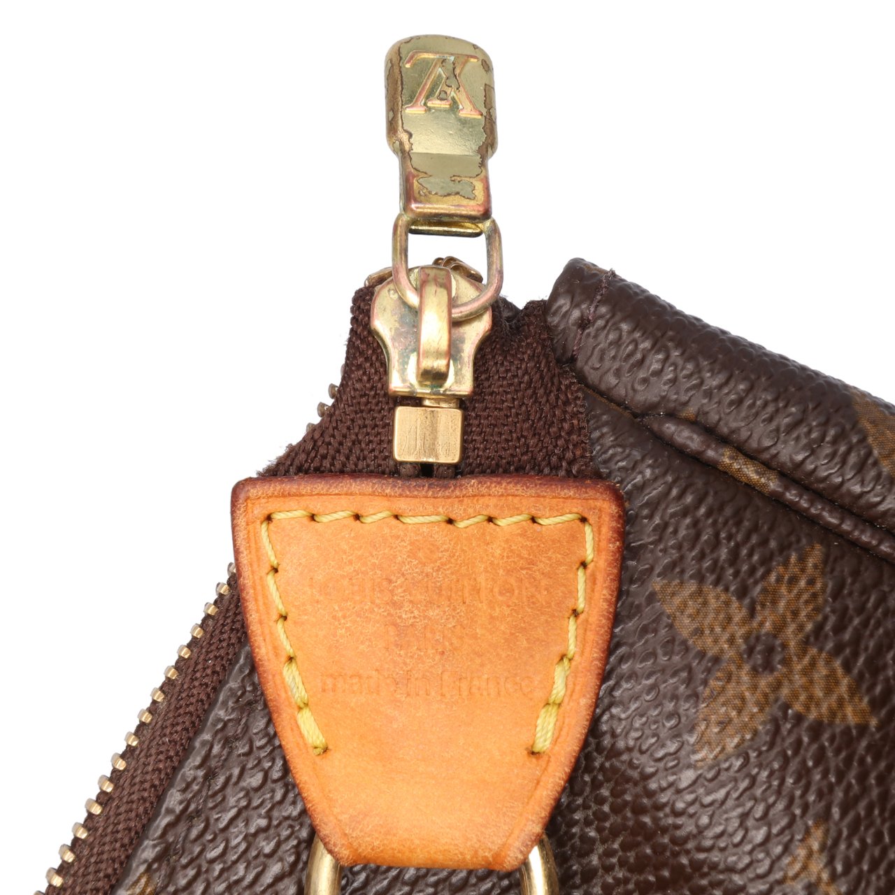Louis Vuitton Monogram Mini Pochette Accessoires Bruin