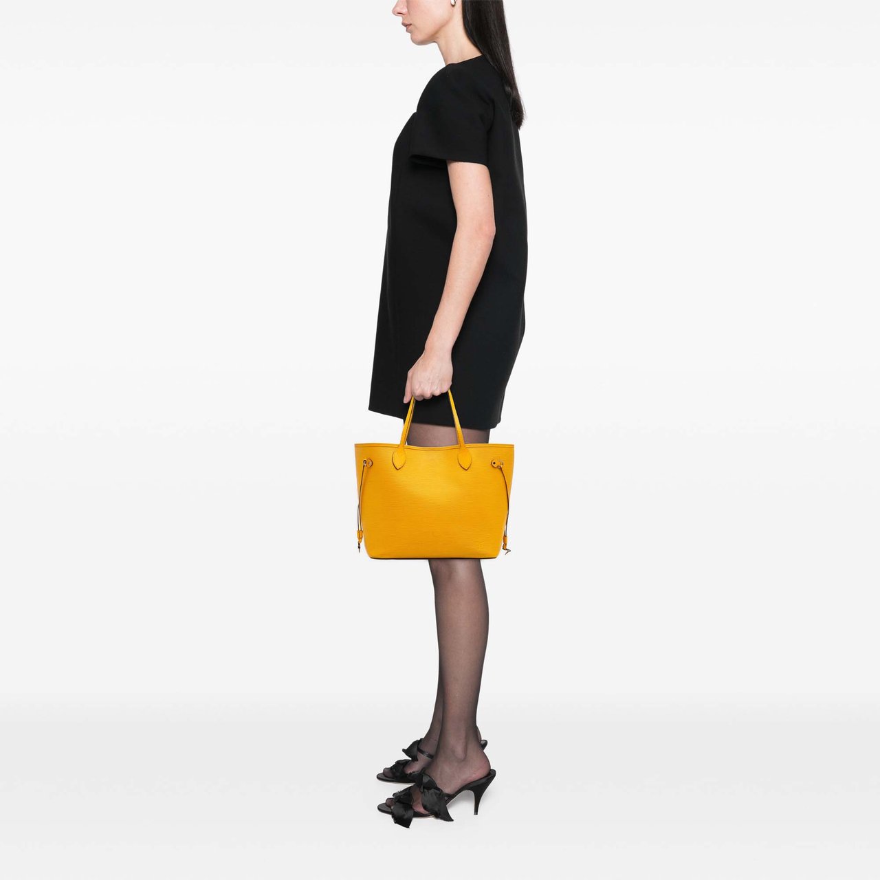 Louis Vuitton Epi Neverfull MM Geel