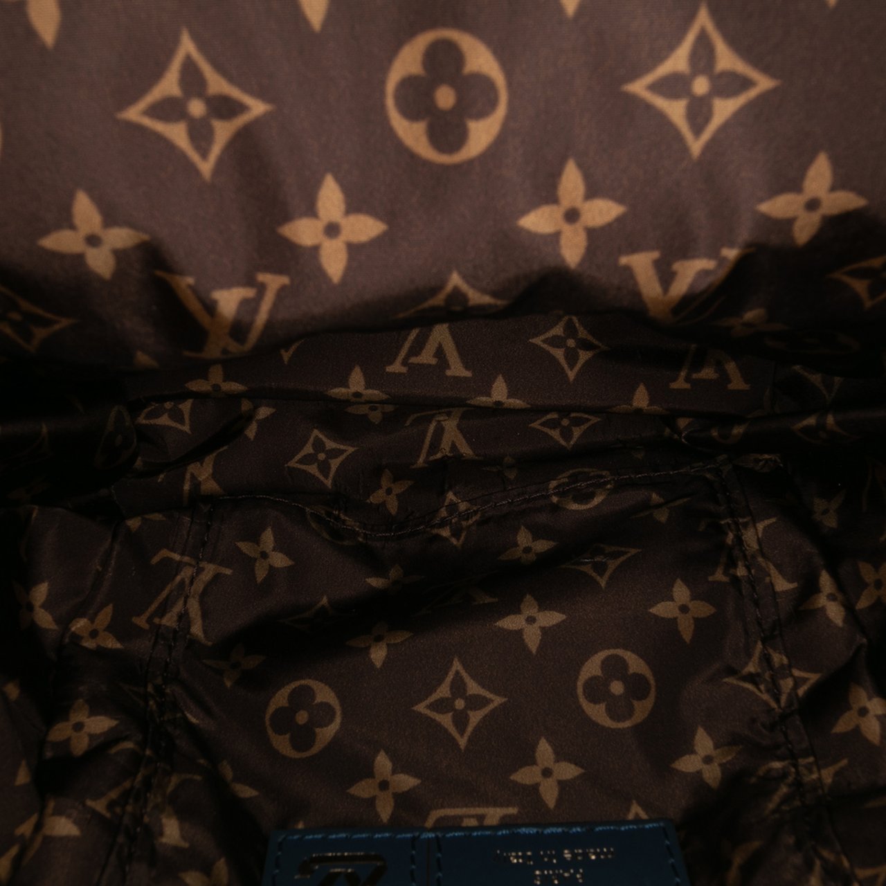 Louis Vuitton Monogram Econyl Pillow Mini Palm Springs Blauw