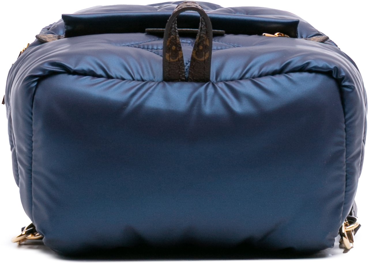 Louis Vuitton Monogram Econyl Pillow Mini Palm Springs Blauw