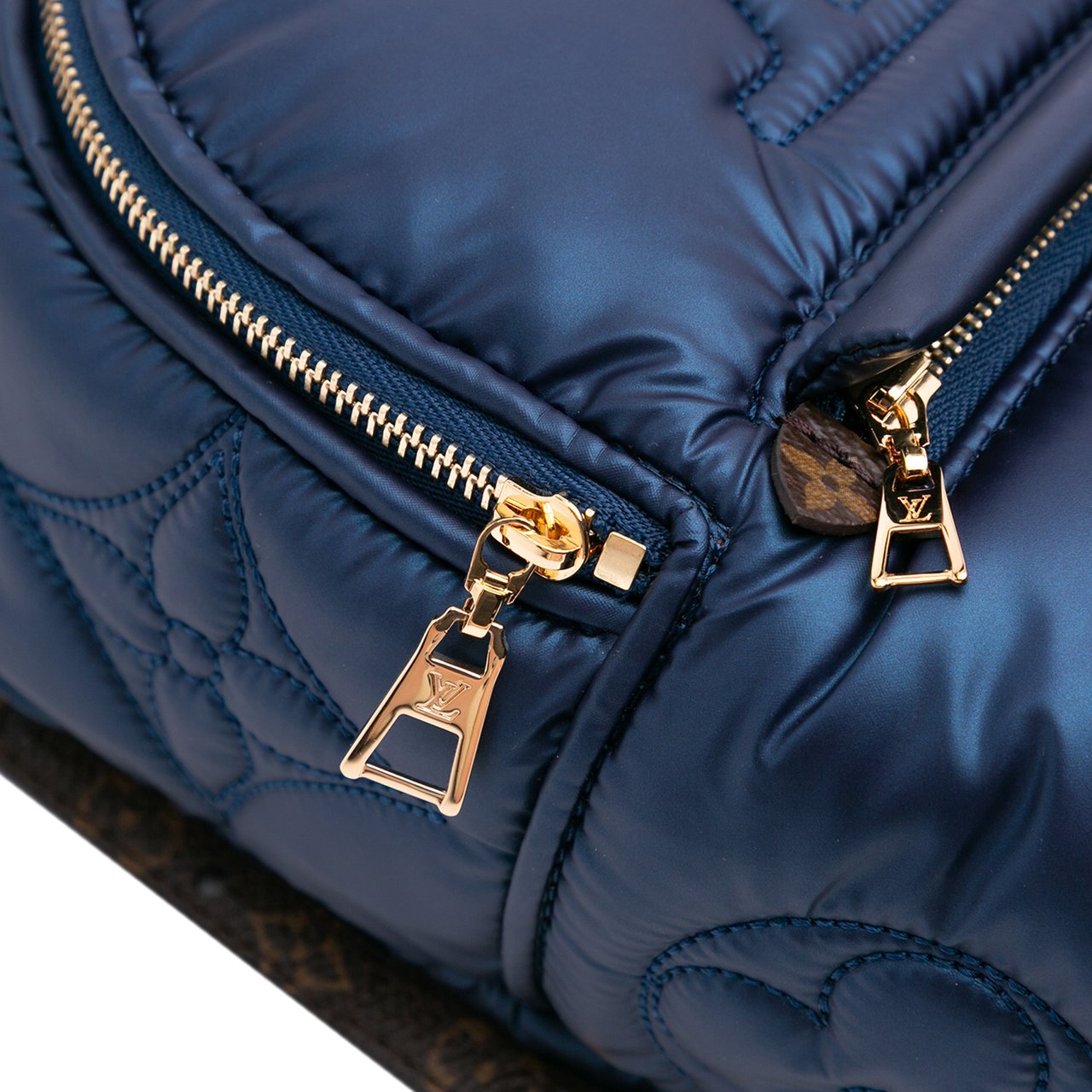 Louis Vuitton Monogram Econyl Pillow Mini Palm Springs Blauw