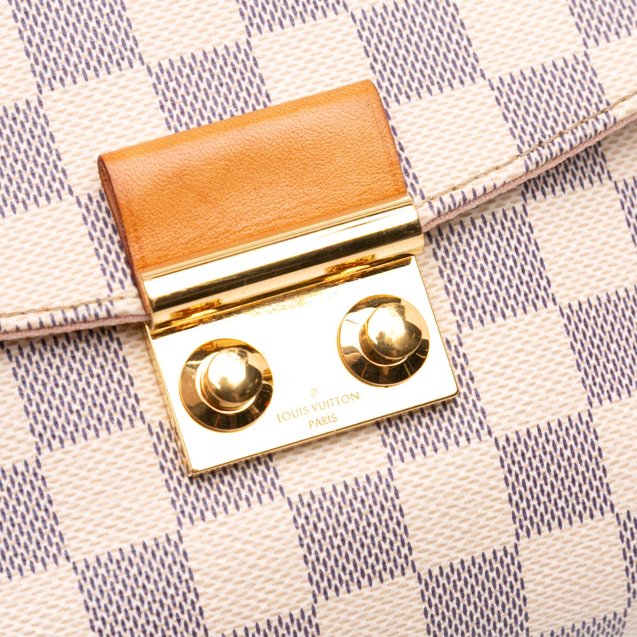 Louis Vuitton Damier Azur Croisette Wit