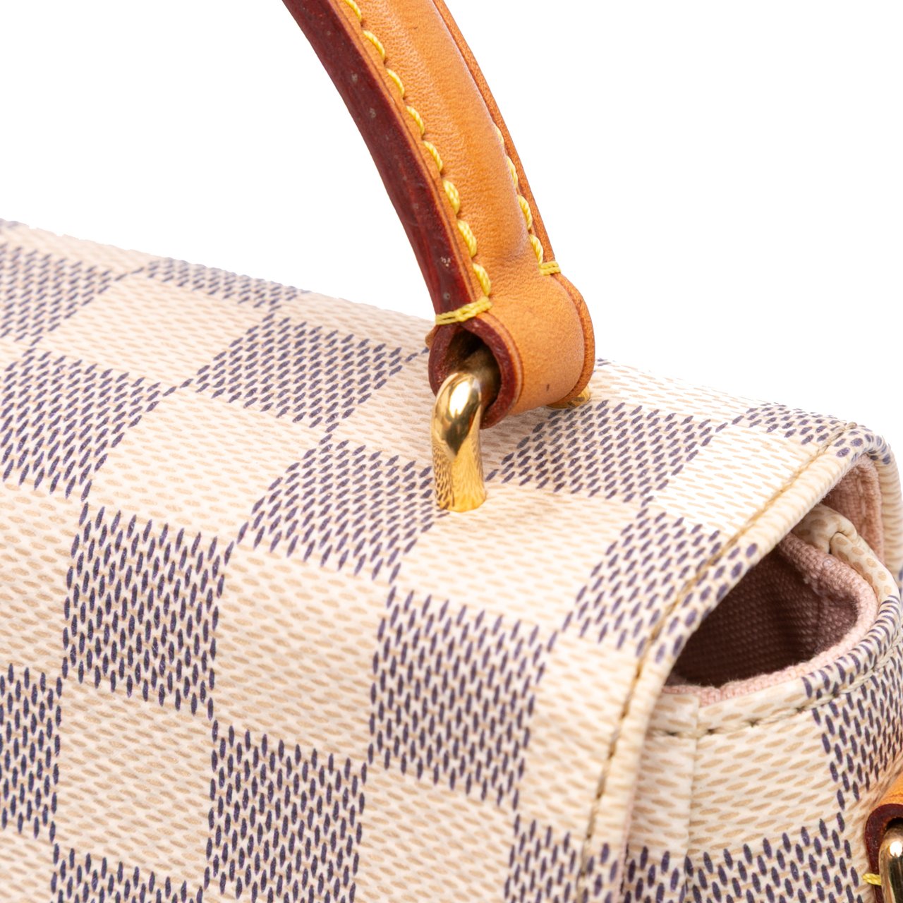 Louis Vuitton Damier Azur Croisette Wit