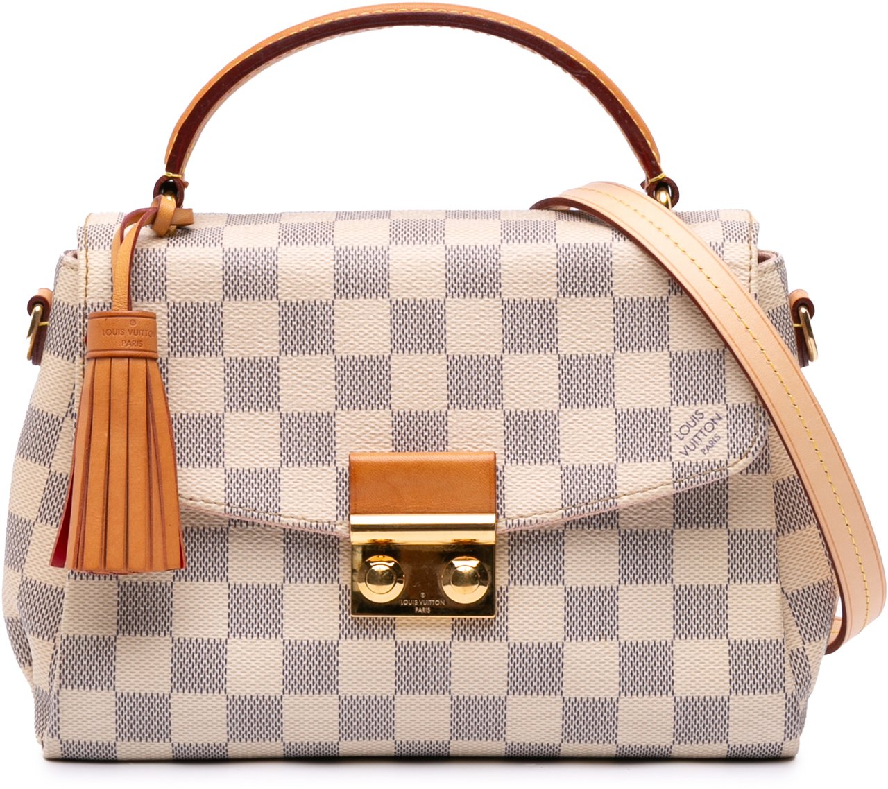 Louis Vuitton Damier Azur Croisette Wit