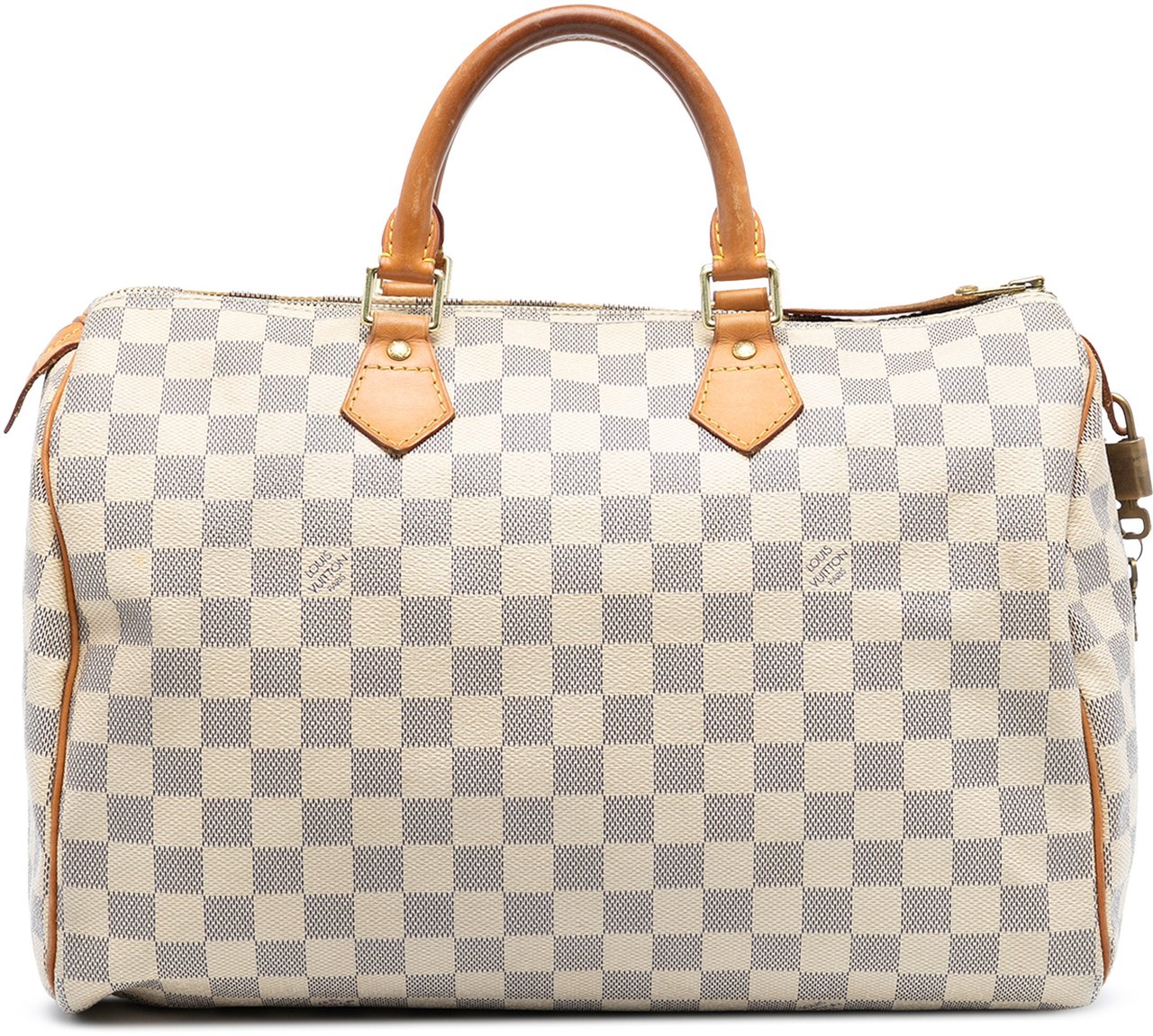 Louis Vuitton Damier Azur Speedy 35 Wit