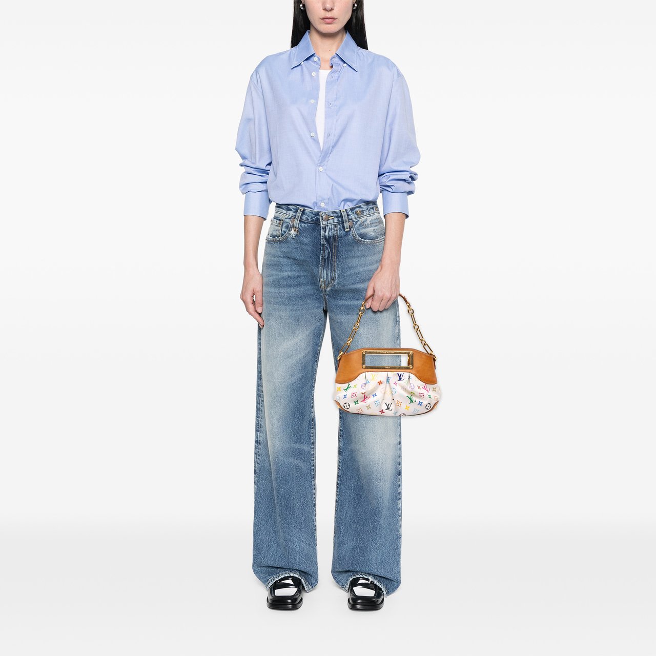 Louis Vuitton Monogram Multicolore Judy PM Wit