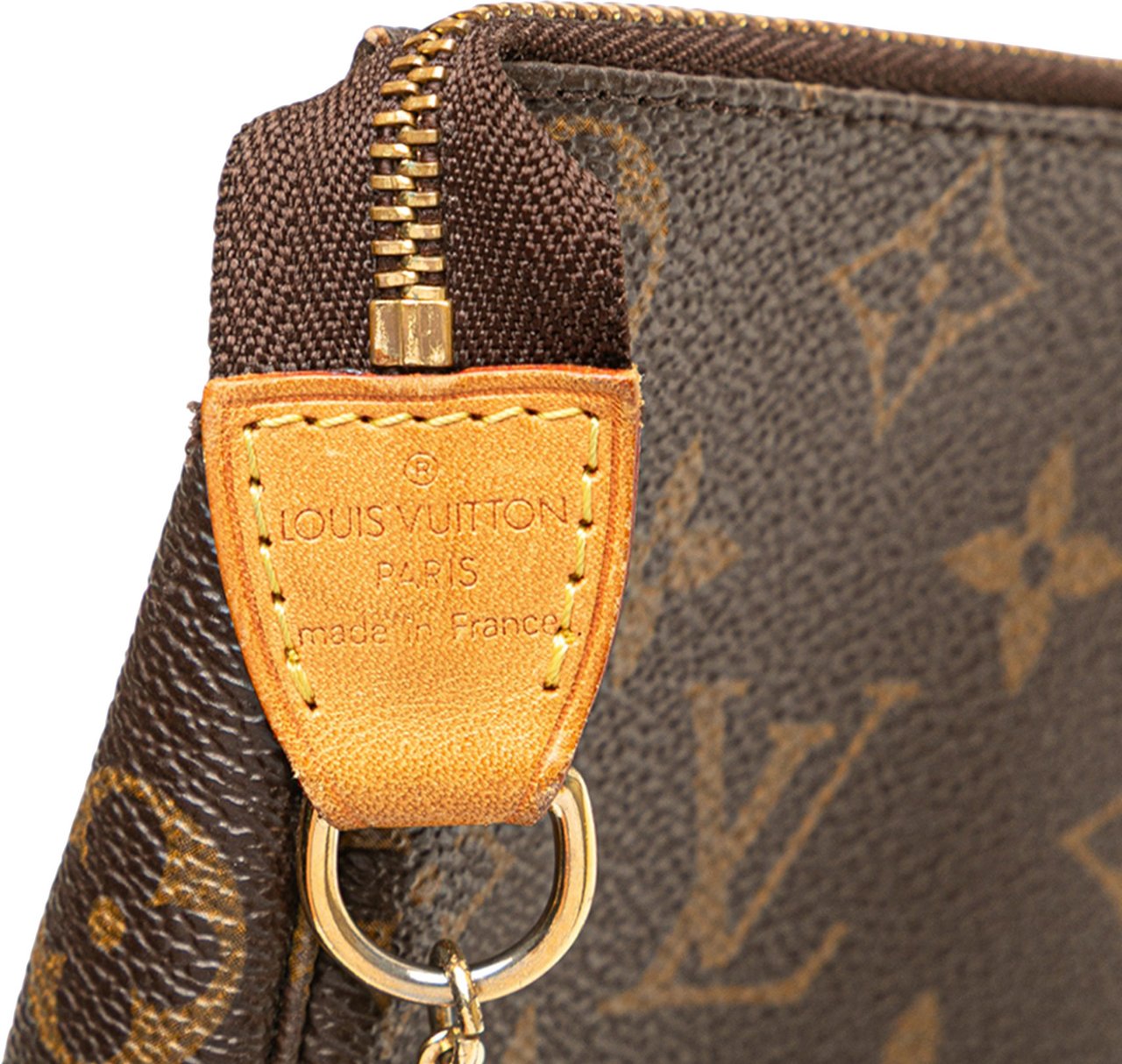 Louis Vuitton Monogram Mini Pochette Accessoires Bruin