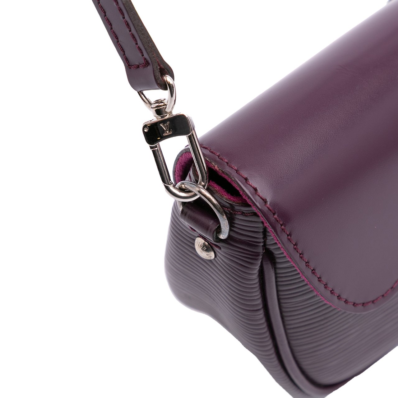 Louis Vuitton Epi Pochette Montaigne Paars