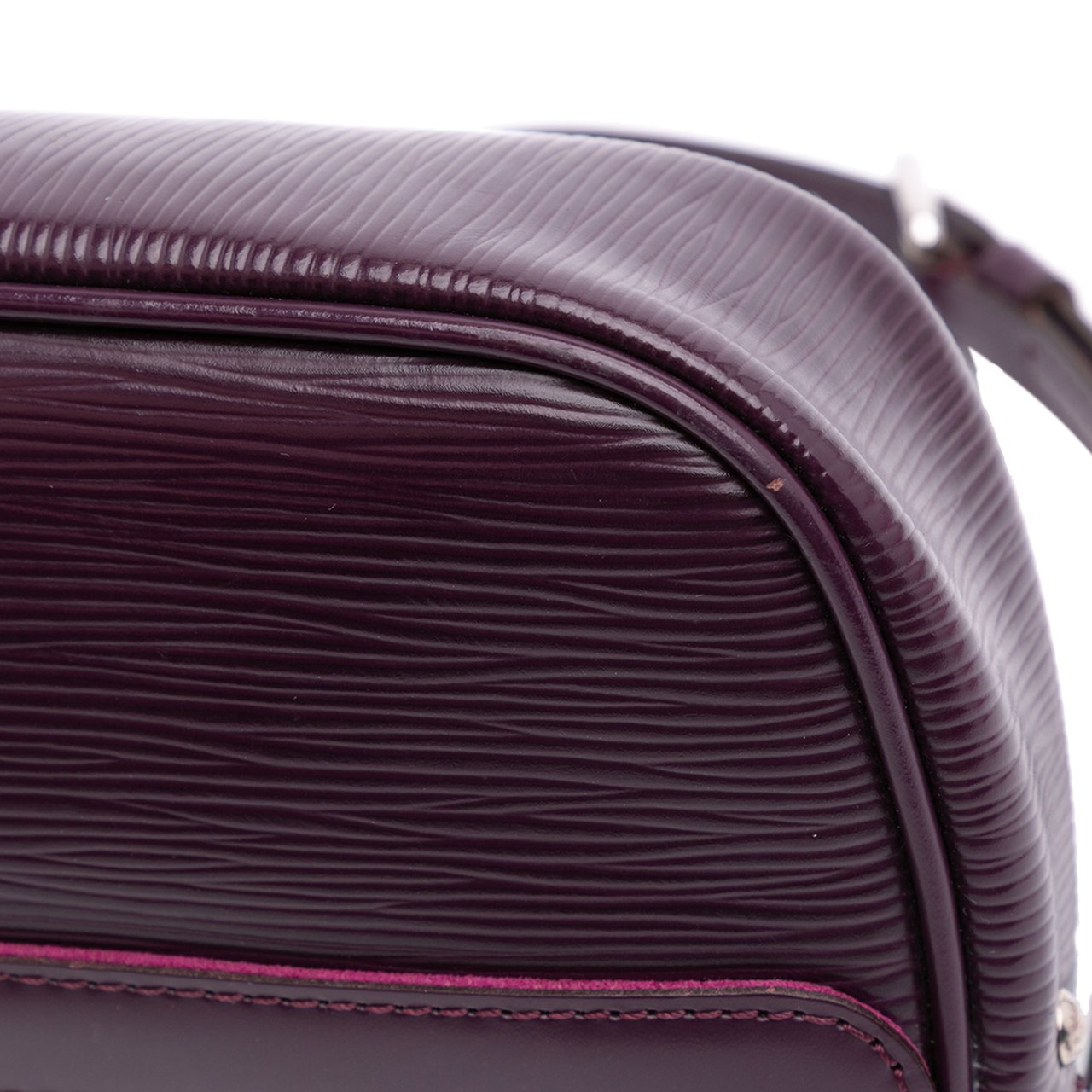 Louis Vuitton Epi Pochette Montaigne Paars