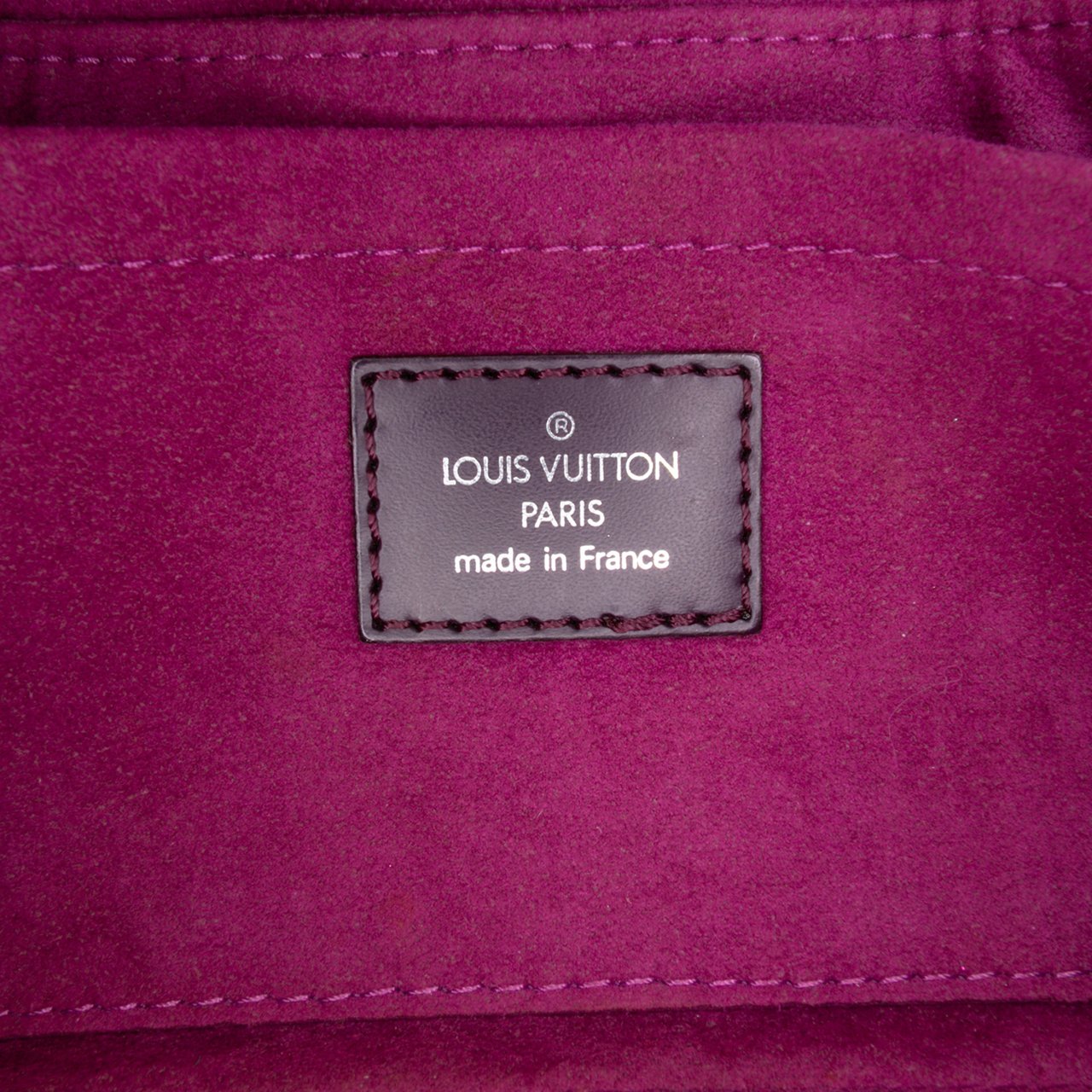 Louis Vuitton Epi Pochette Montaigne Paars