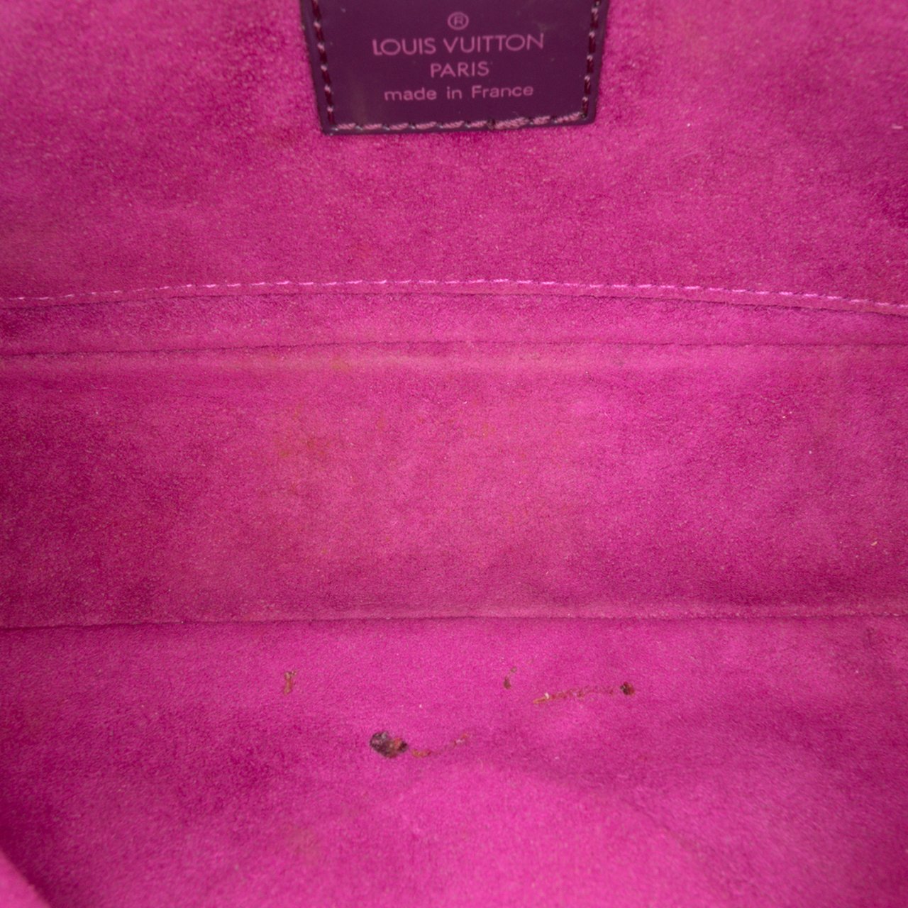 Louis Vuitton Epi Pochette Montaigne Paars