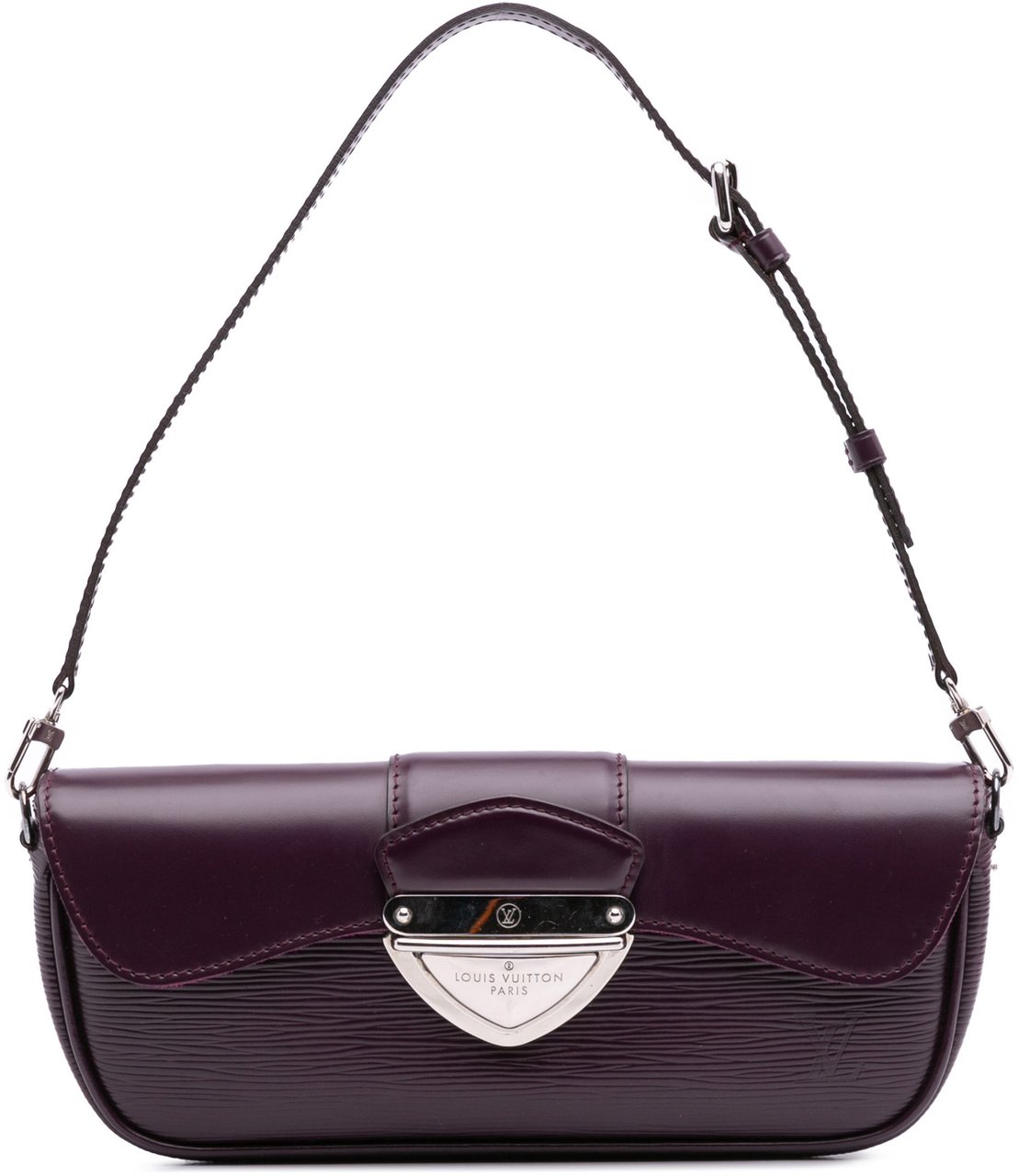 Louis Vuitton Epi Pochette Montaigne Paars