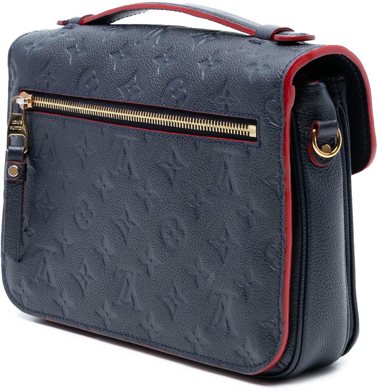 Louis Vuitton Monogram Empreinte Pochette Metis Blauw