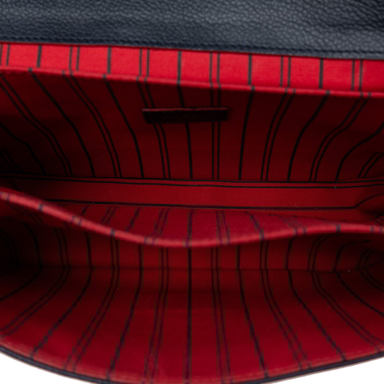 Louis Vuitton Monogram Empreinte Pochette Metis Blauw