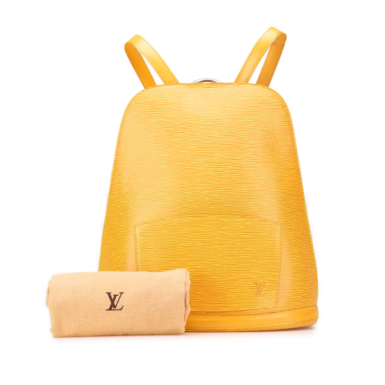 Louis Vuitton Epi Gobelins Geel