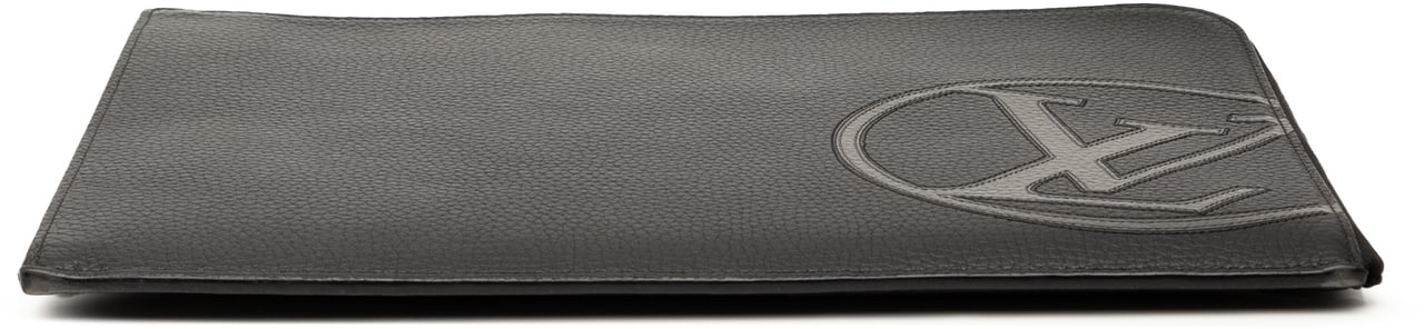 Louis Vuitton Taurillon Initials Circle Pochette Jour GM Zwart