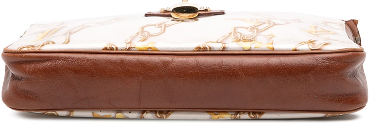 Louis Vuitton Monogram Charms Pochette Accessoires Wit