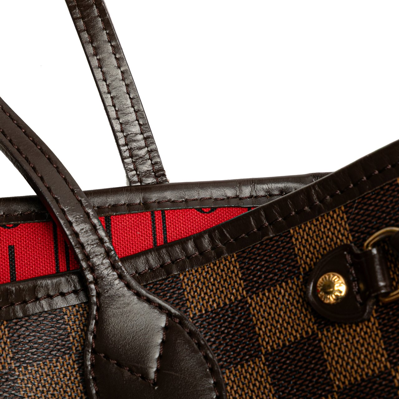 Louis Vuitton Damier Ebene Neverfull PM Bruin
