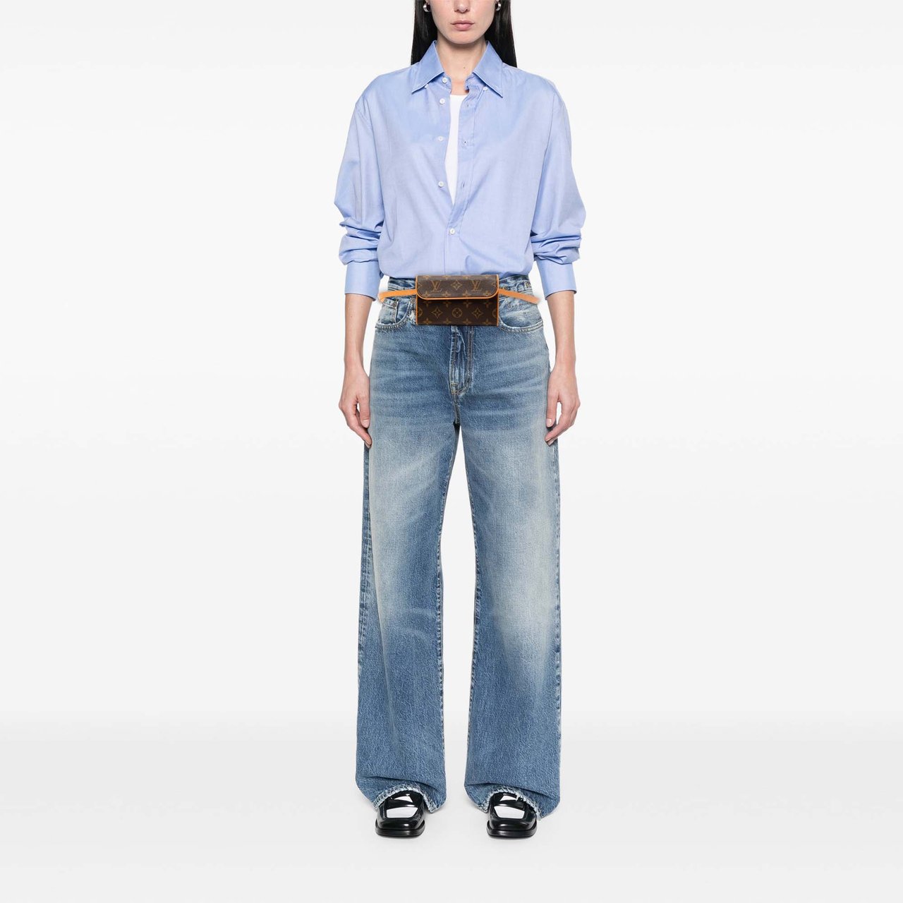 Louis Vuitton Monogram Pochette Florentine Bruin