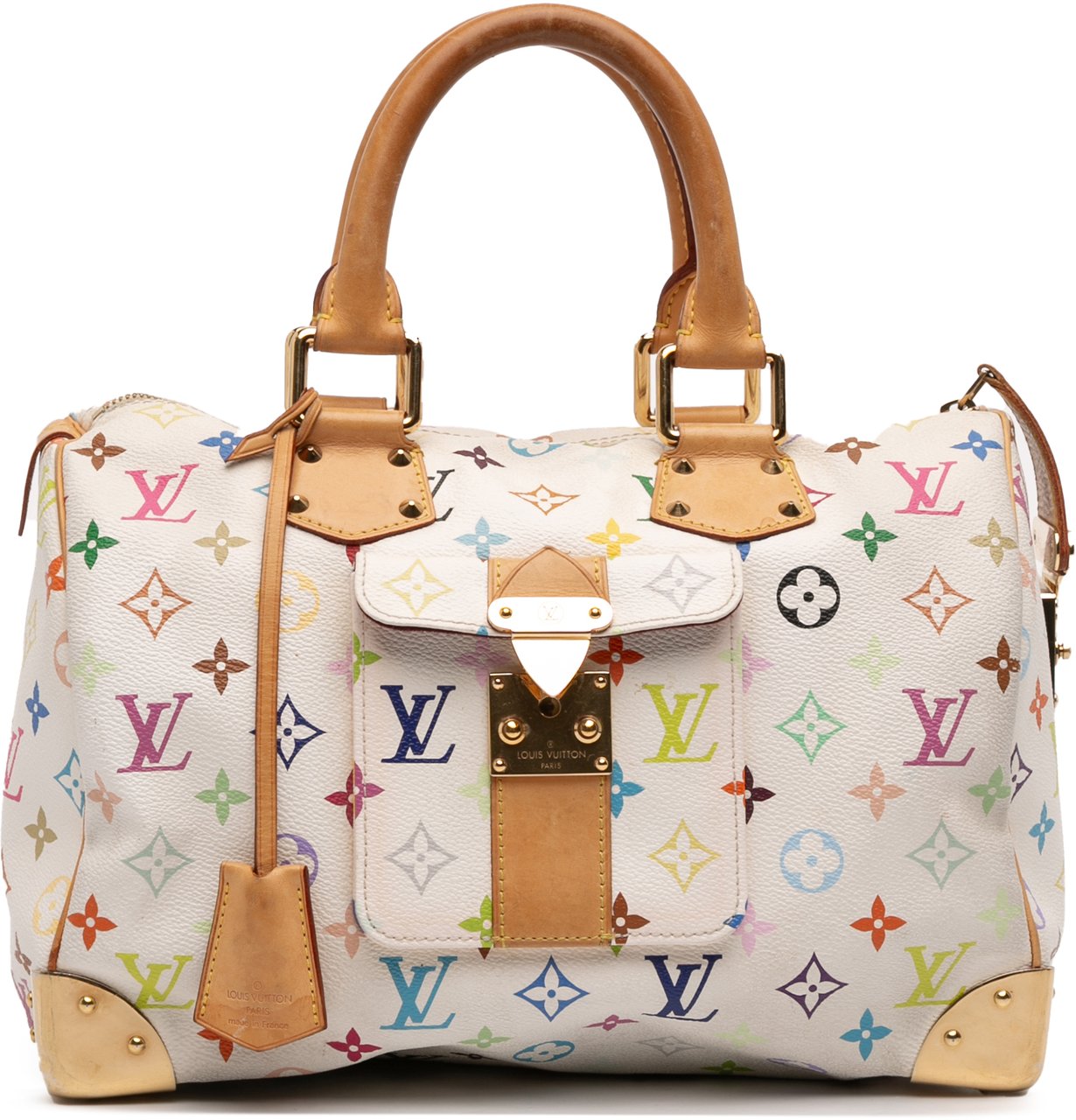 Louis Vuitton Monogram Multicolore Speedy 30 Wit