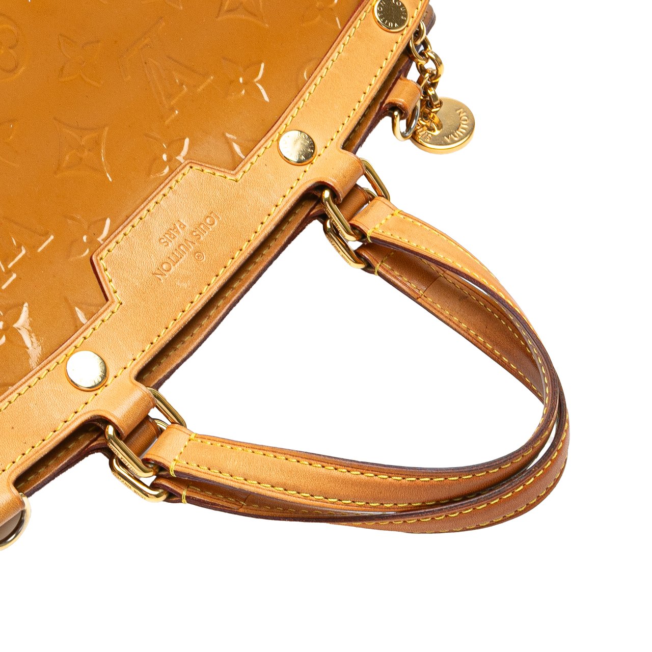 Louis Vuitton Monogram Vernis Brea MM Bruin