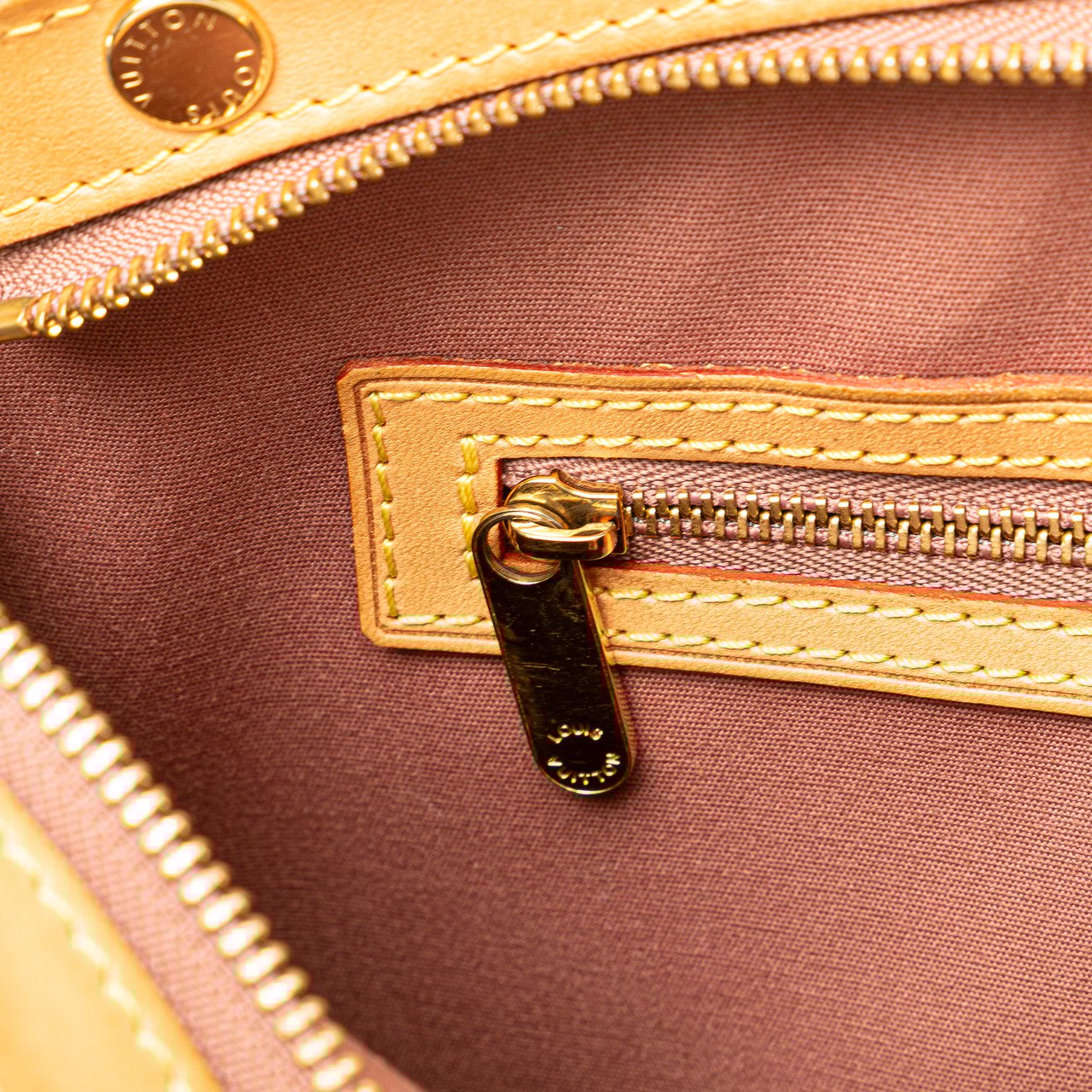 Louis Vuitton Monogram Vernis Brea MM Bruin