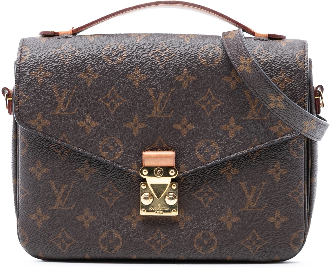 Louis Vuitton Monogram Pochette Metis Bruin
