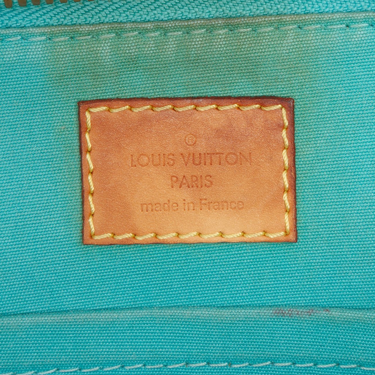 Louis Vuitton Monogram Vernis Alma BB Groen