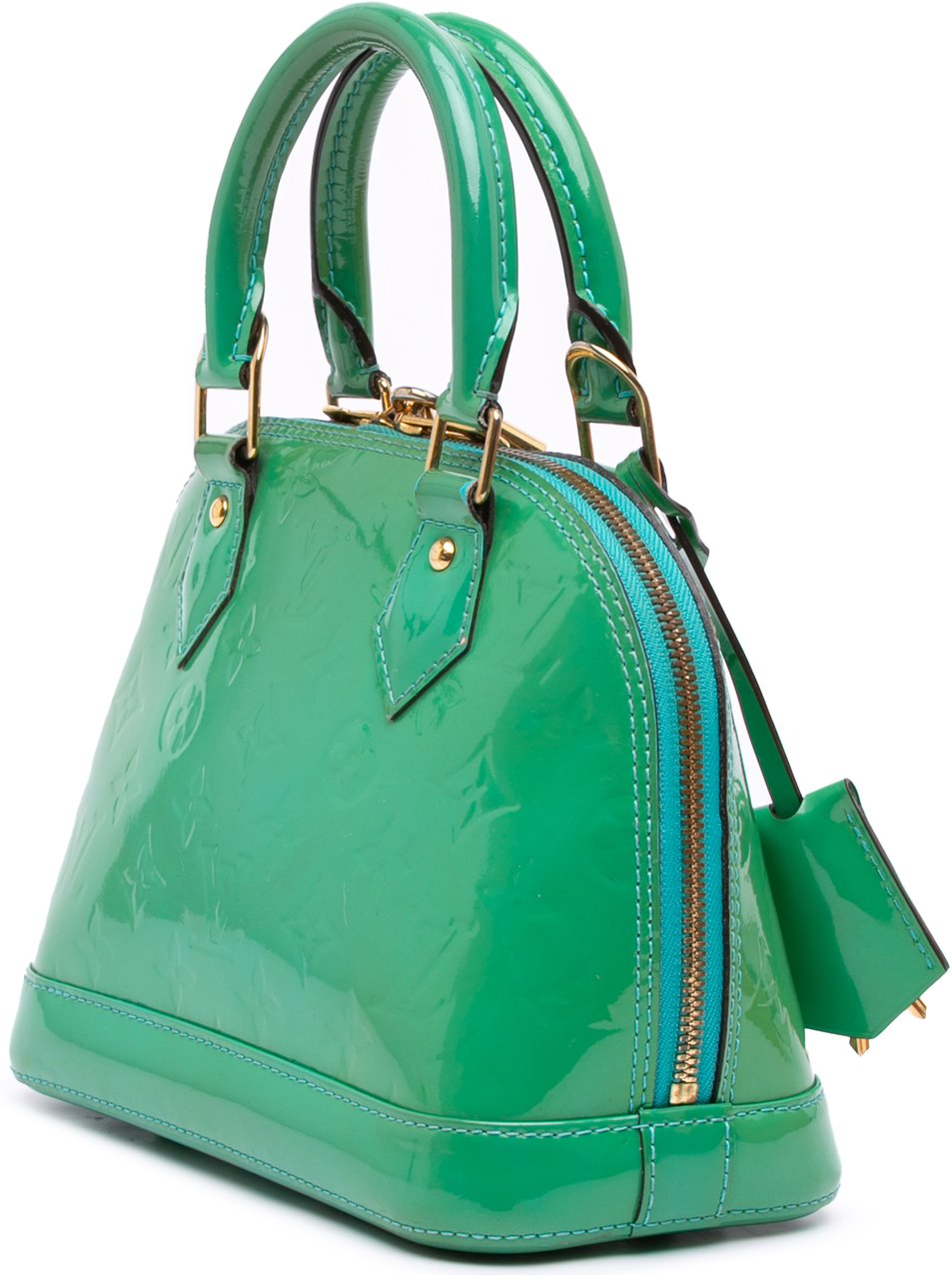 Louis Vuitton Monogram Vernis Alma BB Groen