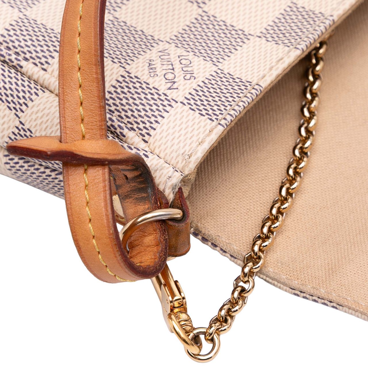 Louis Vuitton Damier Azur Favorite PM Wit