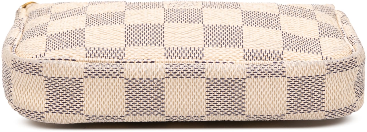 Louis Vuitton Damier Azur Mini Pochette Accessoires Wit