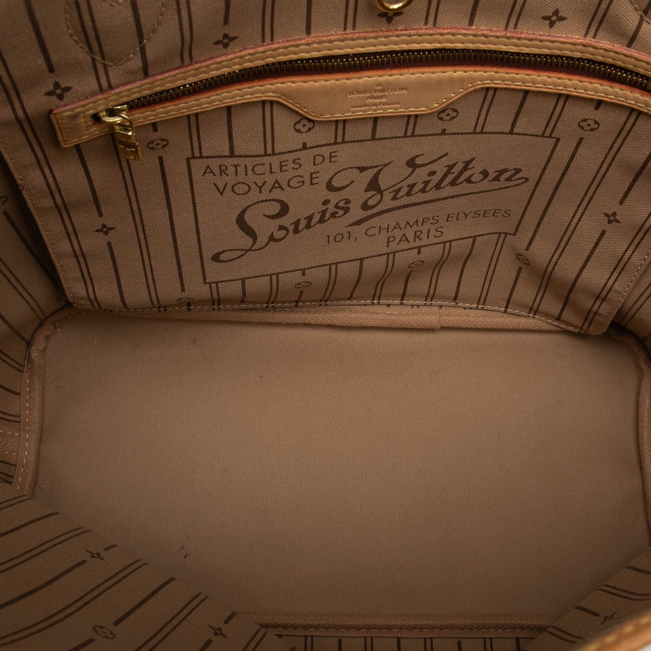Louis Vuitton Monogram Neverfull MM Bruin