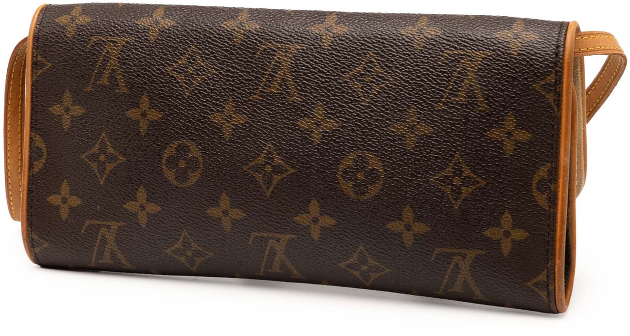 Louis Vuitton Monogram Pochette Twin GM Bruin