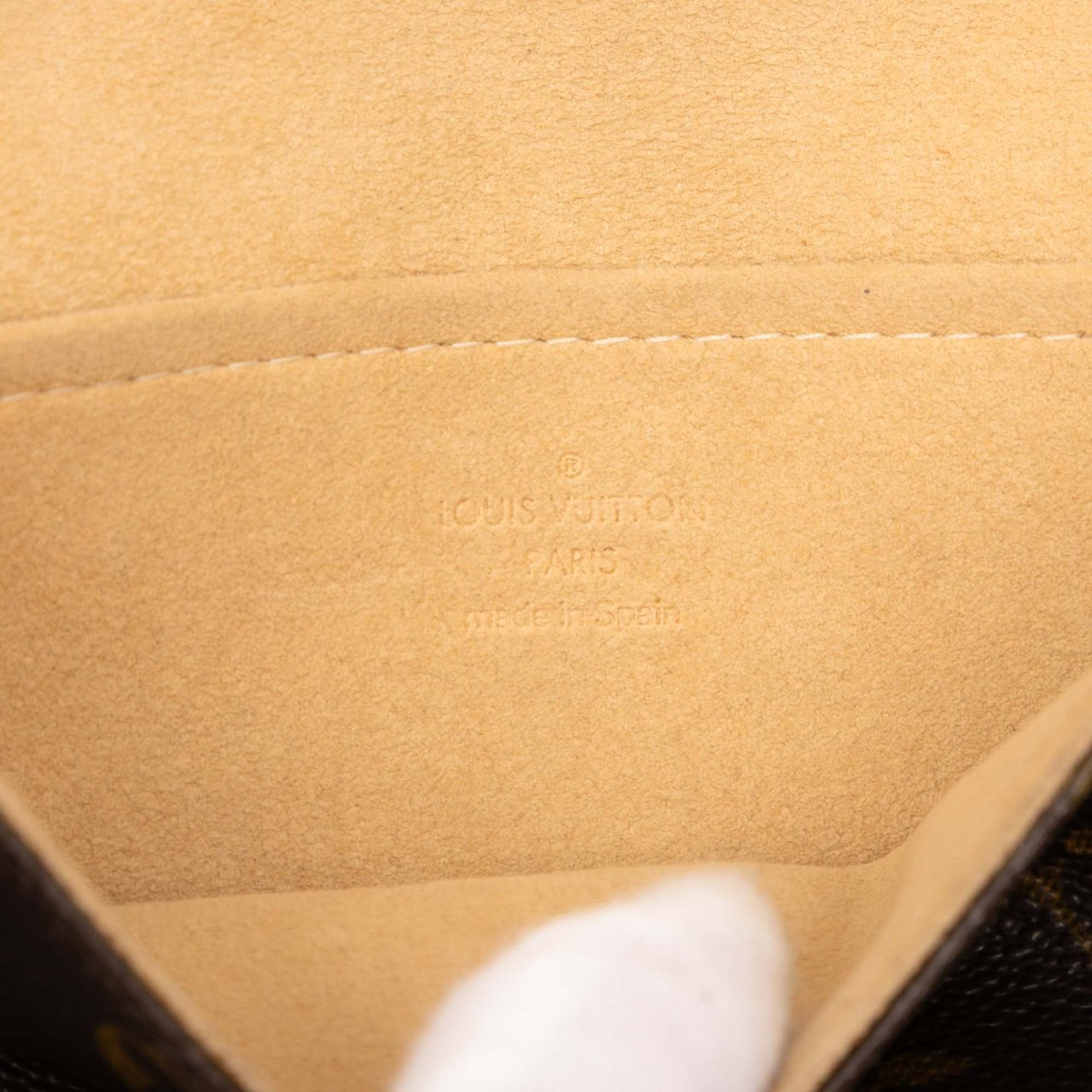 Louis Vuitton Monogram Pochette Twin GM Bruin