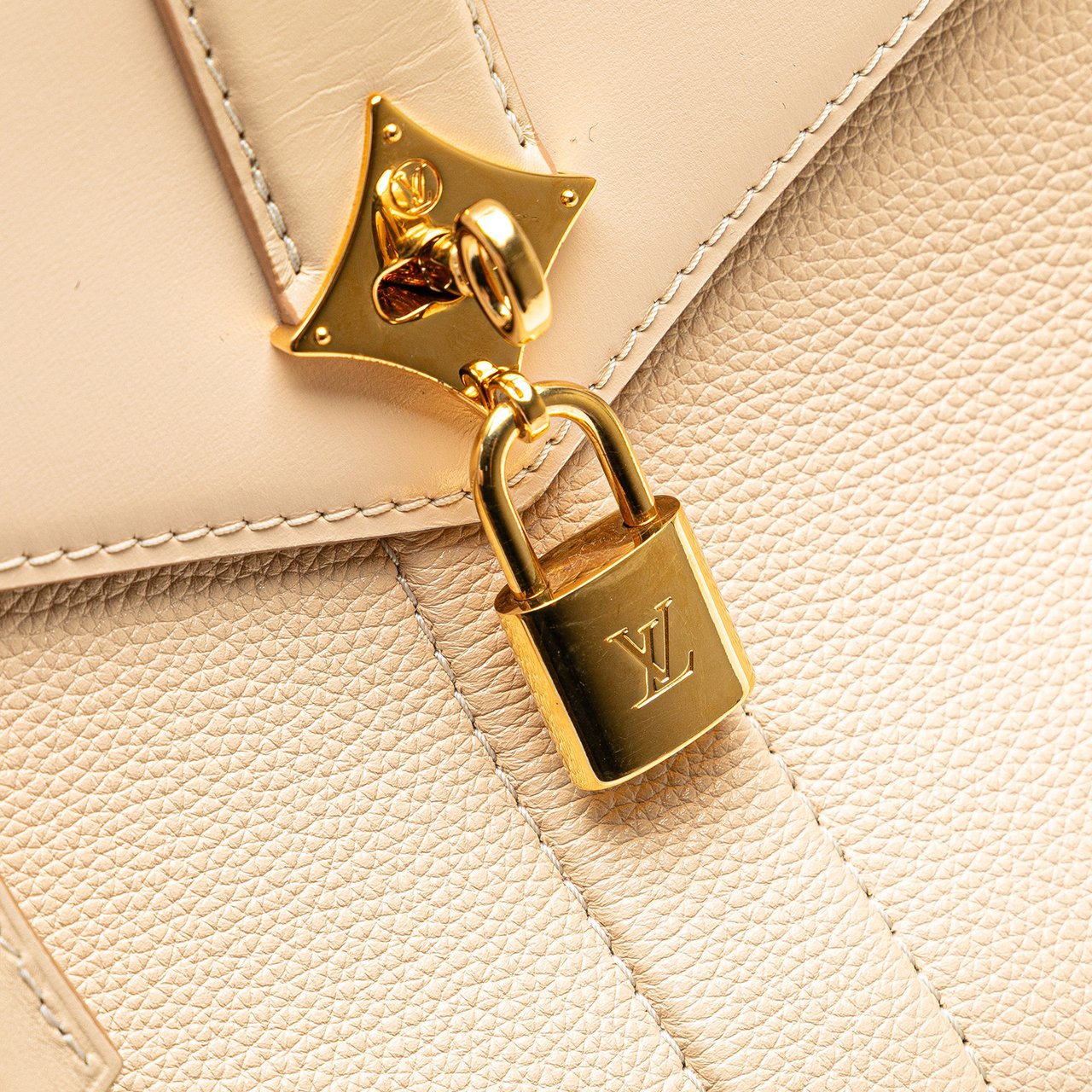 Louis Vuitton Grained Smooth Calfskin Rose Des Vents PM Bruin