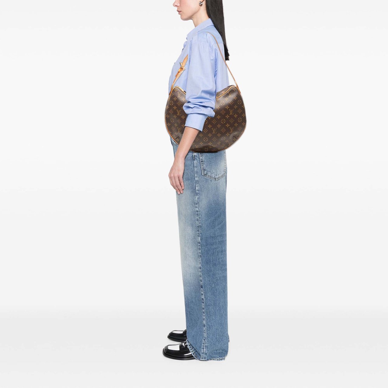 Louis Vuitton Monogram Croissant GM Bruin