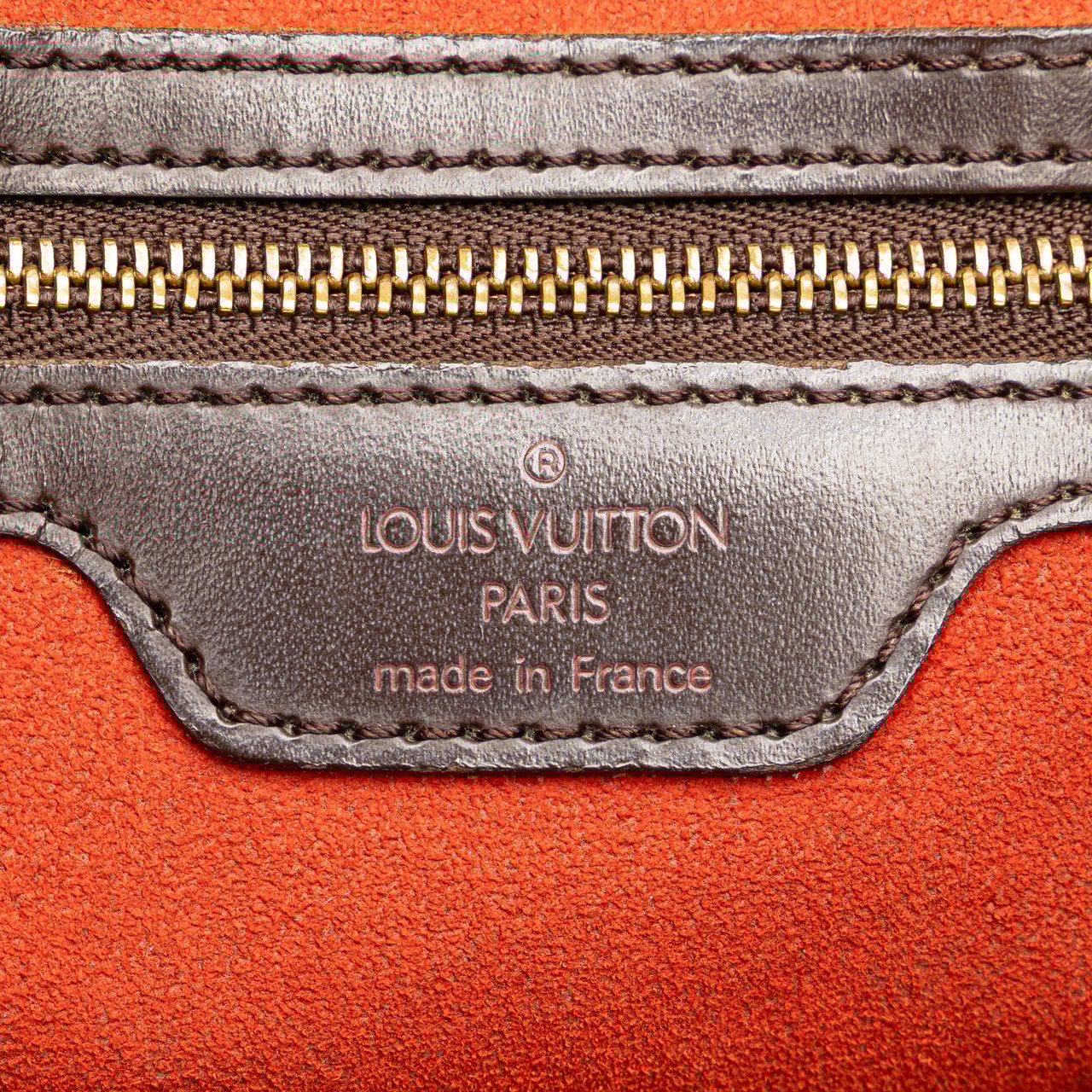 Louis Vuitton Damier Ebene Uzes Bruin