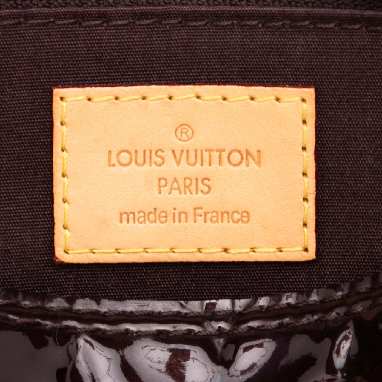 Louis Vuitton Monogram Vernis Alma BB Paars
