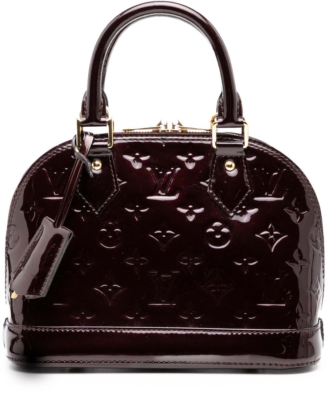 Louis Vuitton Monogram Vernis Alma BB Paars