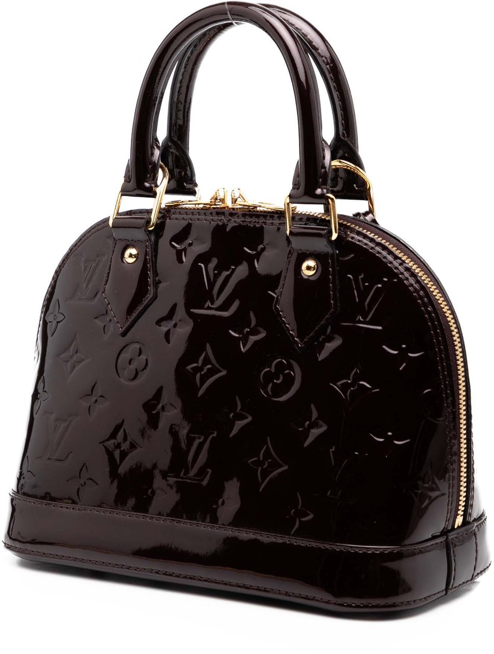 Louis Vuitton Monogram Vernis Alma BB Paars