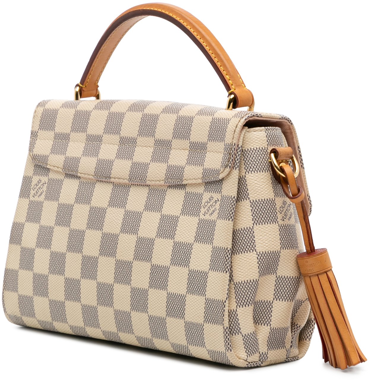 Louis Vuitton Damier Azur Croisette Wit