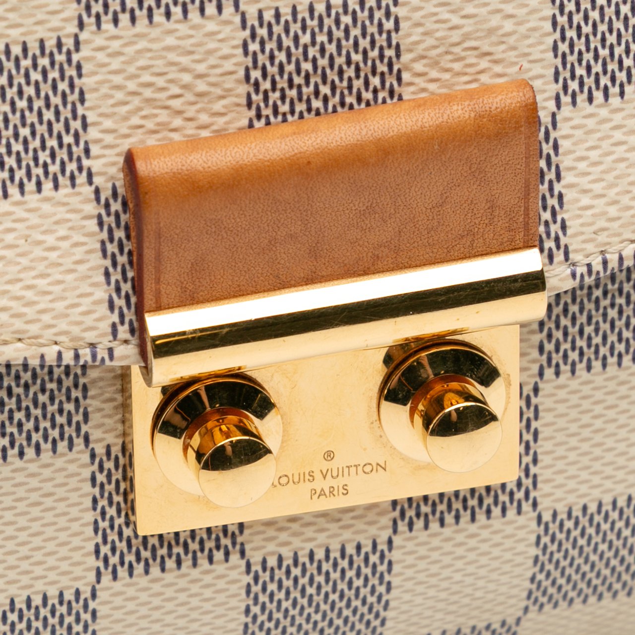 Louis Vuitton Damier Azur Croisette Wit