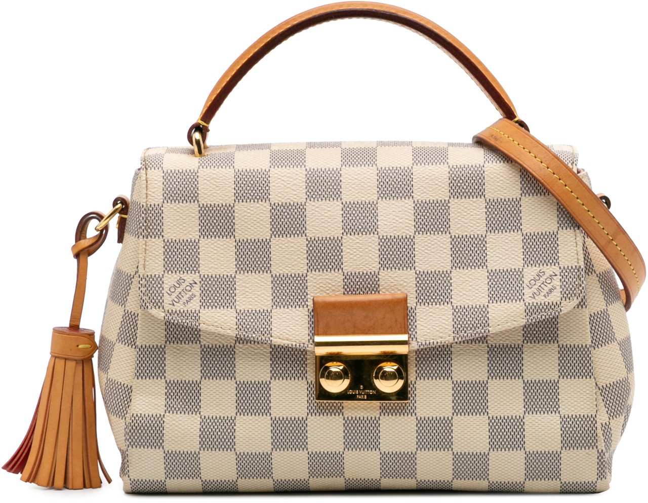 Louis Vuitton Damier Azur Croisette Wit