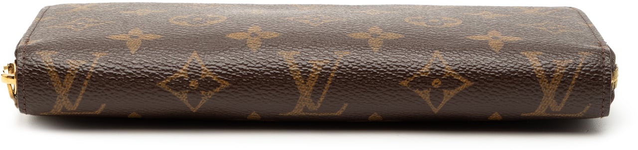 Louis Vuitton Monogram Zippy Long Wallet Bruin
