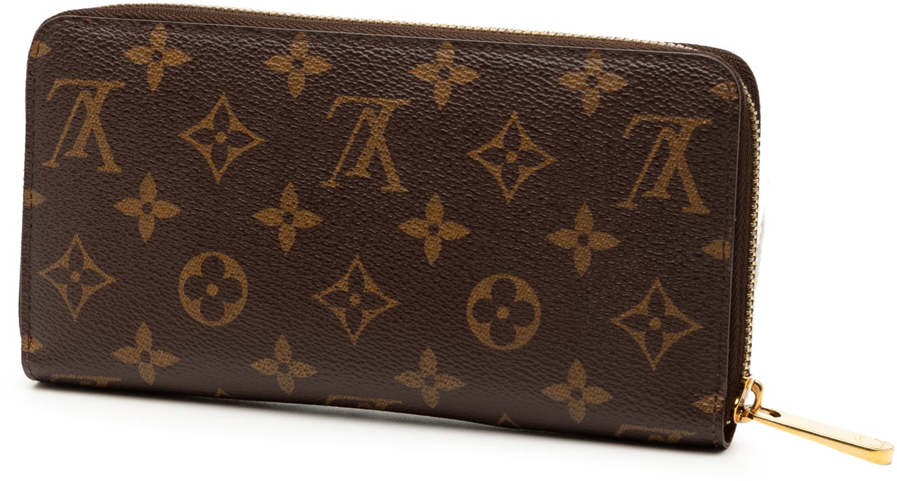 Louis Vuitton Monogram Zippy Long Wallet Bruin
